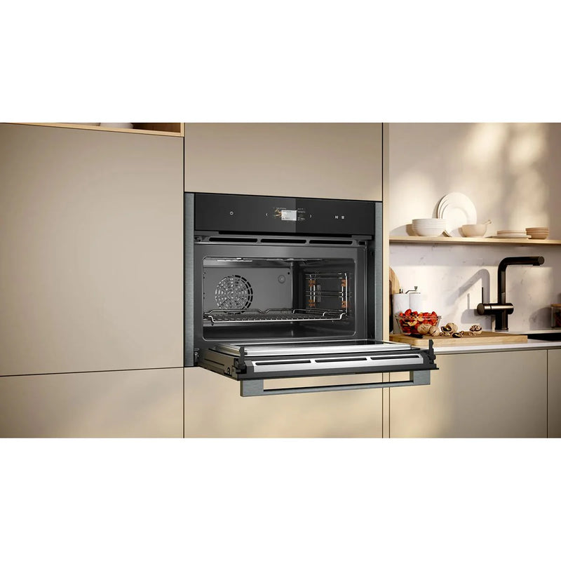 Neff N90 C24MS31G0B built-in compact oven & microwave - Graphite Grey [catalytic liners]*contact store for price*