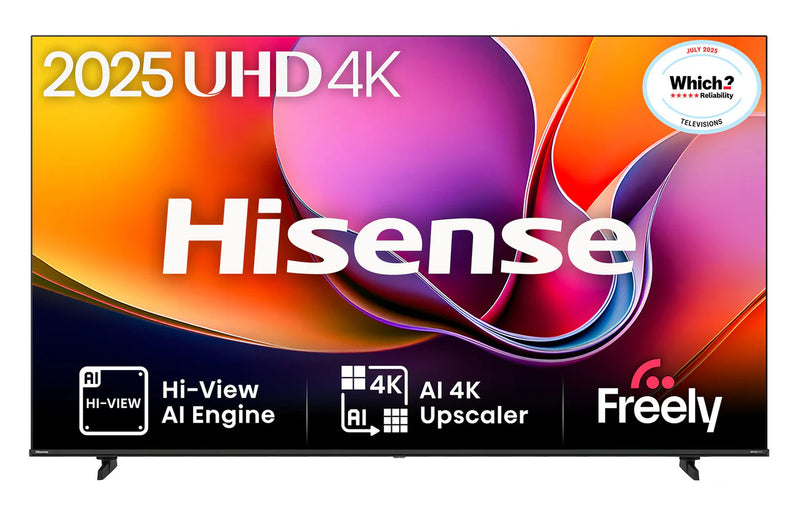 HISENSE 85A6QTUK 85" LED 4K HDR Smart TV with Freely*contact store for price*