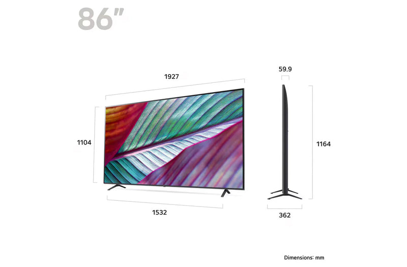 LG 86UR75006LB 86'' 4K UHD HDR Smart LED TV*contact store for price*