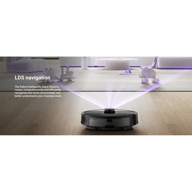 Eureka N6 NERN6BK Robotic Vacuum Cleaner - Black