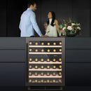 Caple WI635GM 60cm Dual Zone Wine Cooler - Gunmetal*contact store for price*