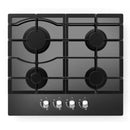 CATA UBGOG601BK 60cm Gas On Glass 4 Burner Gas Hob - Black