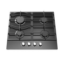 CATA UBGOG601BK 60cm Gas On Glass 4 Burner Gas Hob - Black