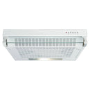 CDA CST61WH-3 60cm Visor Hood - White