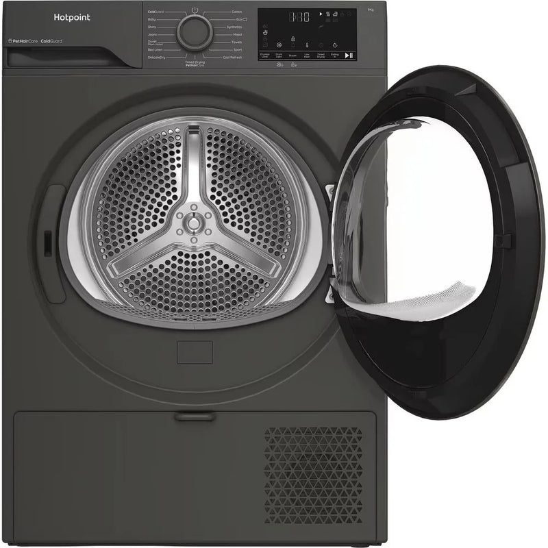Hotpoint CHD93MGGUK 9kg Heat Pump Tumble Dryer - Graphite  *Contact store for pricing*