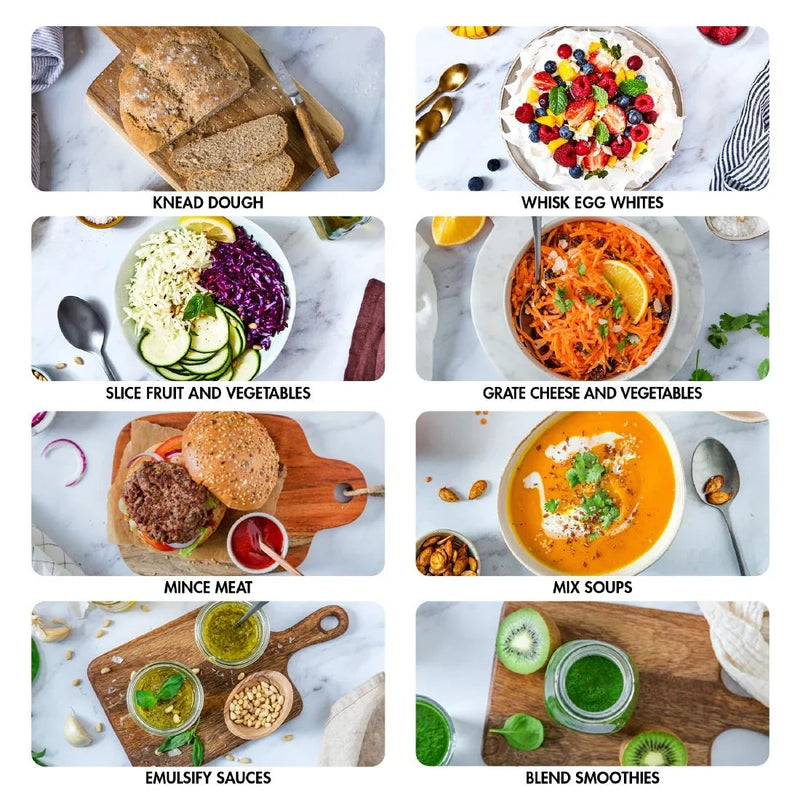 Magimix 18584 5200XL 3.6 Litre Food Processor - Black [12 Accessories]