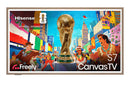 Hisense 55S7NQTUK Canvas 55'' HDR UHD 4K QLED Smart TV With Alexa