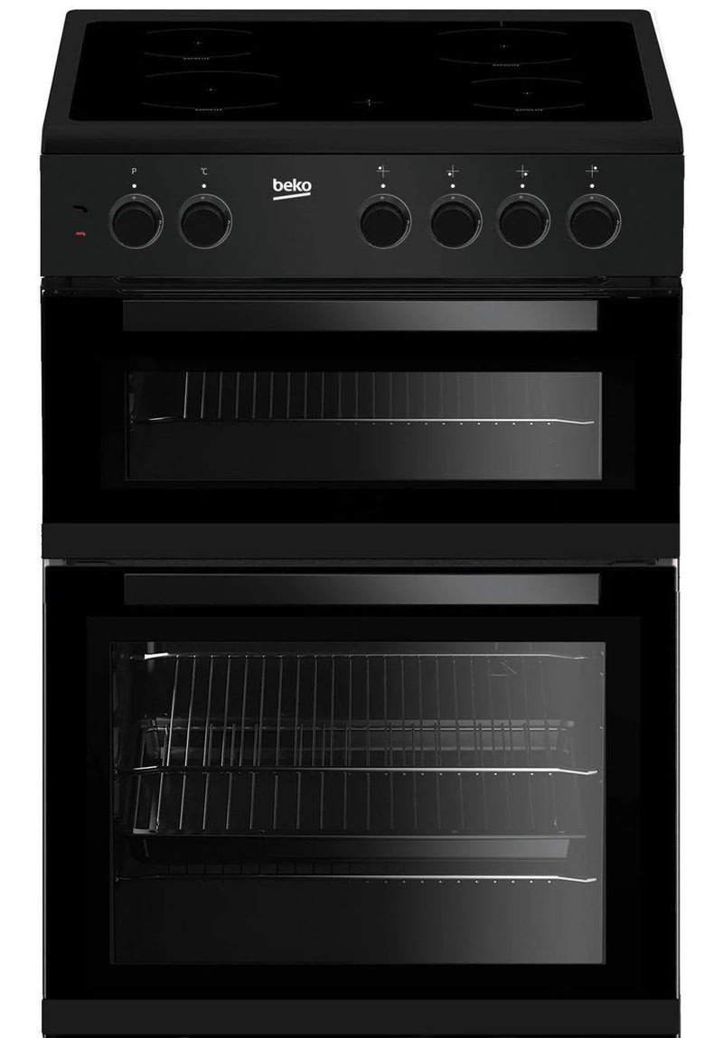 Beko FTC6701K 60cm Twin Cavity Ceramic Cooker - Black*contact store for price*