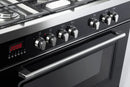 De'Longhi DVTR906DFBL 90cm Vintage Twin Cavity Dual Fuel Range Cooker - Black*contact store for price*