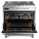 De'Longhi DSR927-DF/X 90cm Twin Fan Dual Fuel Range Cooker - Stainless steel*contact store for price*