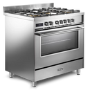 De'Longhi DSR927-DF/X 90cm Twin Fan Dual Fuel Range Cooker - Stainless steel*contact store for price*