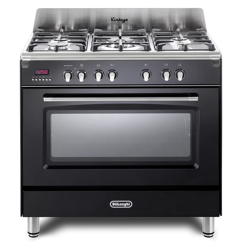 De'Longhi DVRS916DFBL 90cm Dual Fuel Range Cooker [available to order]*contact store for price*