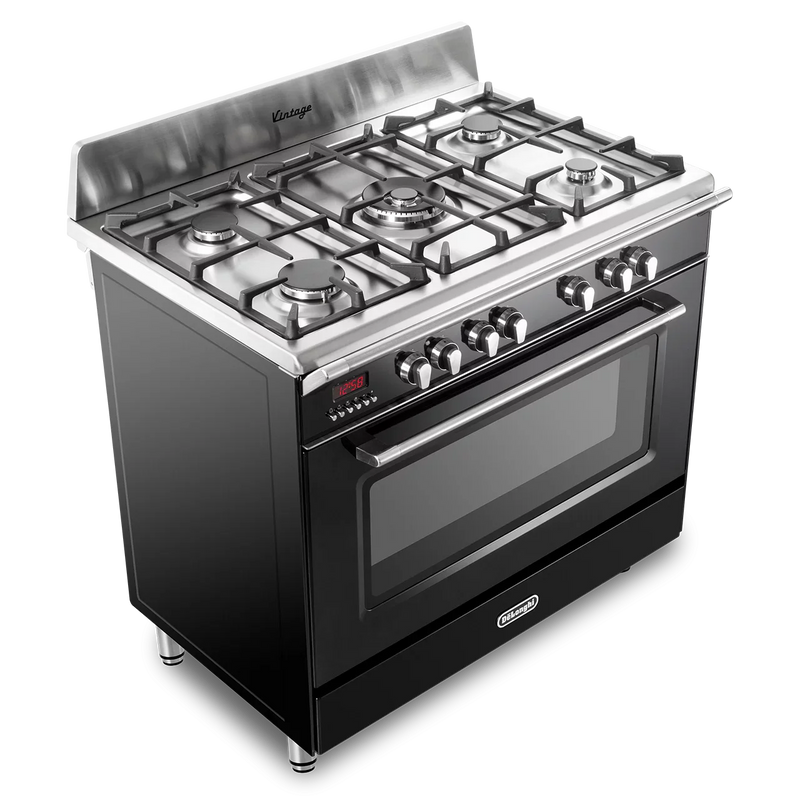 De'Longhi DVRS916DFBL 90cm Dual Fuel Range Cooker [available to order]*contact store for price*