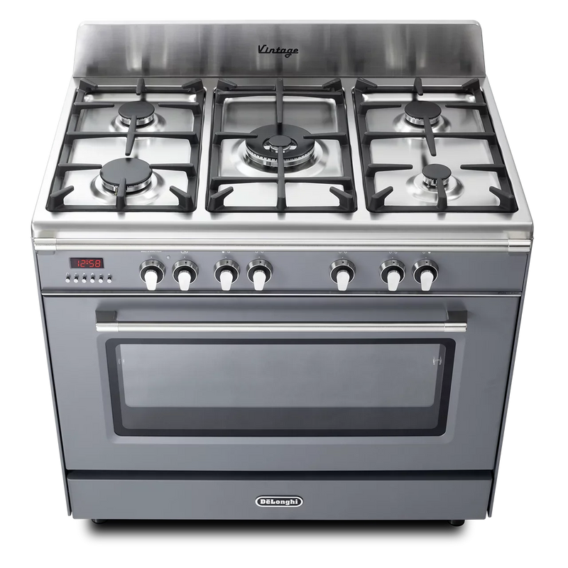 De'Longhi DVRS916DFSLATE 90cm Dual Fuel Range Cooker - Slate*contact store for price*