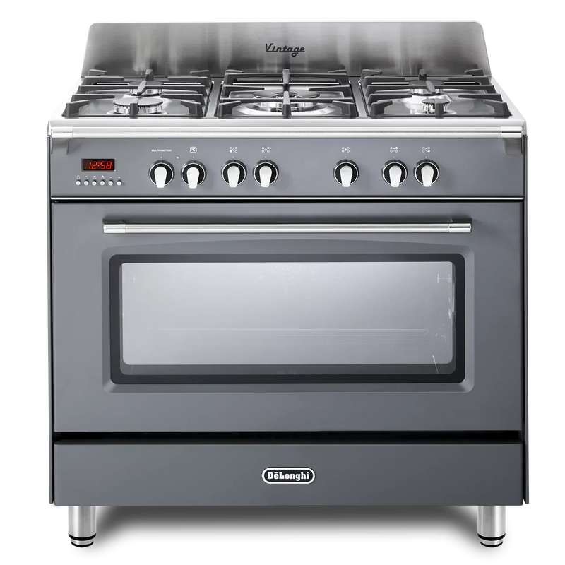 De'Longhi DVRS916DFSLATE 90cm Dual Fuel Range Cooker - Slate*contact store for price*