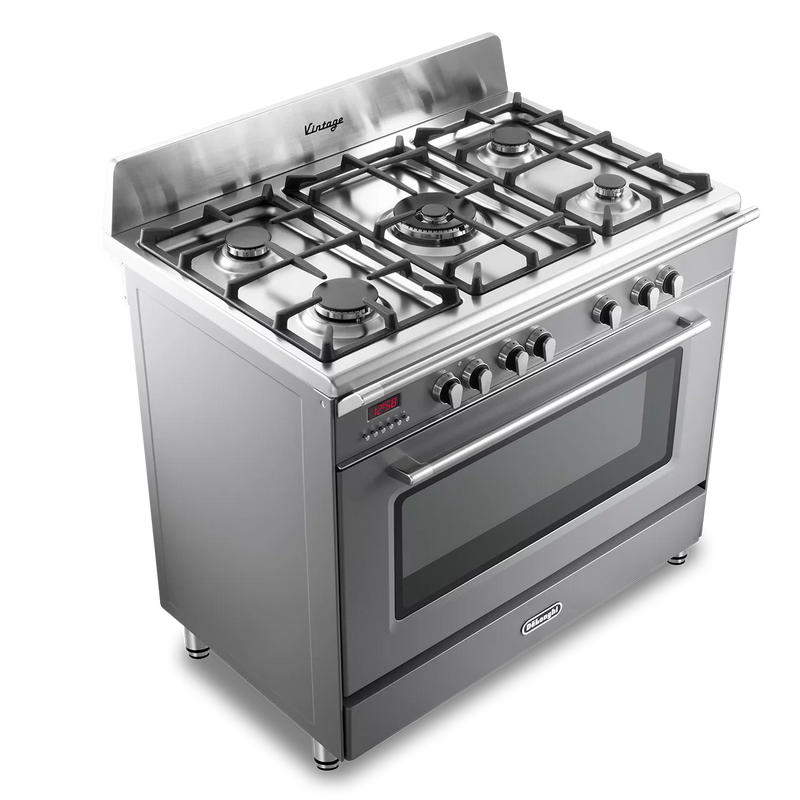 De'Longhi DVRS916DFSLATE 90cm Dual Fuel Range Cooker - Slate*contact store for price*