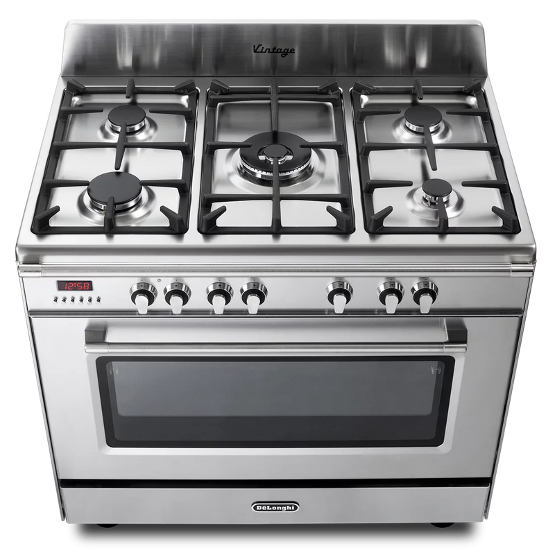 De'Longhi DVRS916DFSS 90cm Dual Fuel Range Cooker [available to order]*contact store for price*