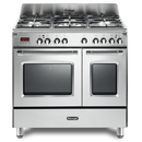 De'Longhi DVTR906DFSS 90cm Dual Fuel Range Cooker - Stainless Steel