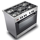 De'Longhi DSR9071-DFS 90cm Dual Fuel Range Cooker - Stainless steel*contact store for price*