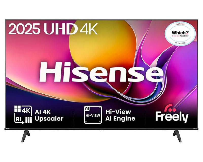 Hisense 50E6QTUK 4K UHD HDR LED TV with Freely*contact store for price*