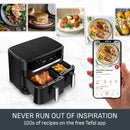 Tefal EY9428G0 11L Easy Fry XXL Dual Air Fryer - Black