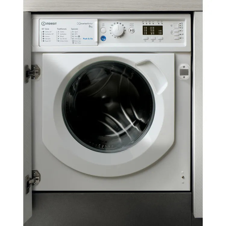 Indesit BIWMIL81485 8kg 1400rpm Integrated Washing Machine