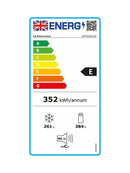 LG GMF960EV4E NatureFresh Plumbed Ice & Water American Style Fridge Freezer - Black