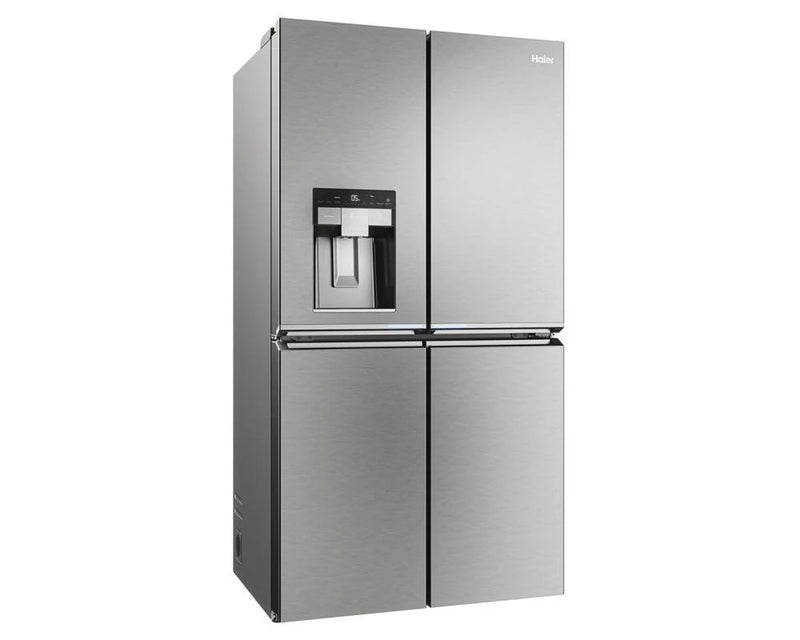 Haier HCR7918EIMP Cube Series Multi Door Platinum Plumbed American Fridge Freezer [10 YEAR PARTS & LABOUR GUARANTEE]