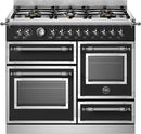 Bertazzoni Heritage HER106L3ENET 100cm Dual Fuel Triple Oven Range Cooker in Nero Matt*contact store for price*