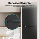 Hisense RB327N4ABD 50/50 Total No Frost fridge freezer - Black