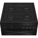 Indesit IDG6GB 60cm Gas Cooker - Black
