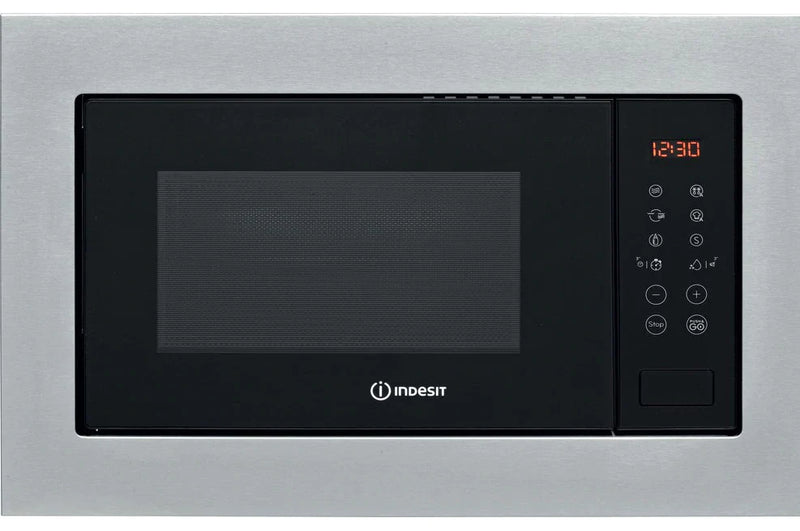 Indesit MWI125GXUK Built In Microwave With Grill - Stainless Steel*contact store for price*