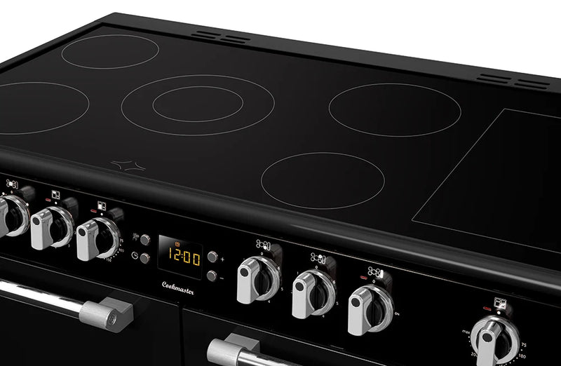 Leisure CK100C210K 100cm Cookmaster Electric Ceramic Range Cooker - Black*contact store for price*