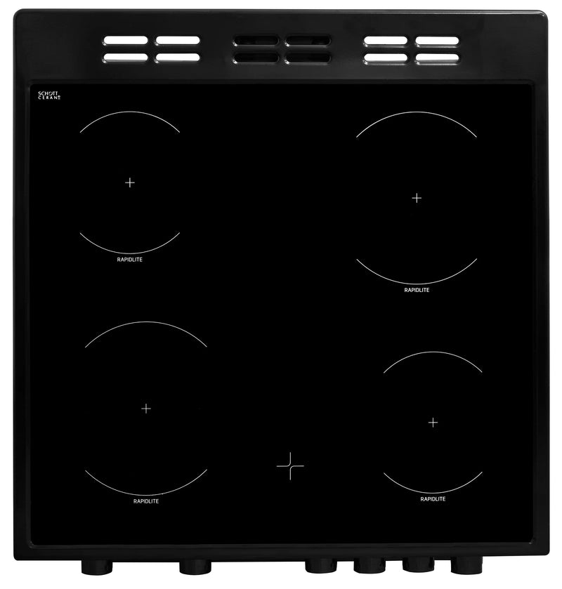 Beko FTC6701K 60cm Twin Cavity Ceramic Cooker - Black*contact store for price*