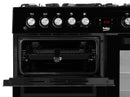 Beko KDVF100K 100cm Dual Fuel Range Cooker - Black*contact store for price*