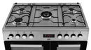 Beko KDVF90X 90cm Dual Fuel Range Cooker - Stainless*contact store for price*