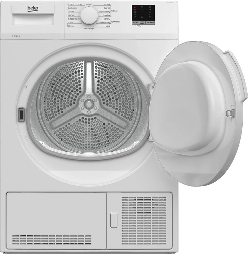 Beko DTLCE80051W 8kg Sensor drying Condenser Tumble Dryer - White  *Contact store for pricing*