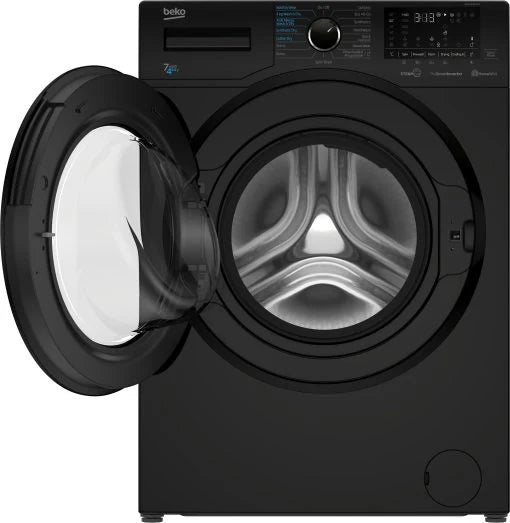 Beko WDER7440421B 7kg/4kg 1400rpm Washer Dryer - Black