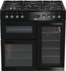 Beko KDVF90K 90cm Dual Fuel Range Cooker - Black*contact store for price*