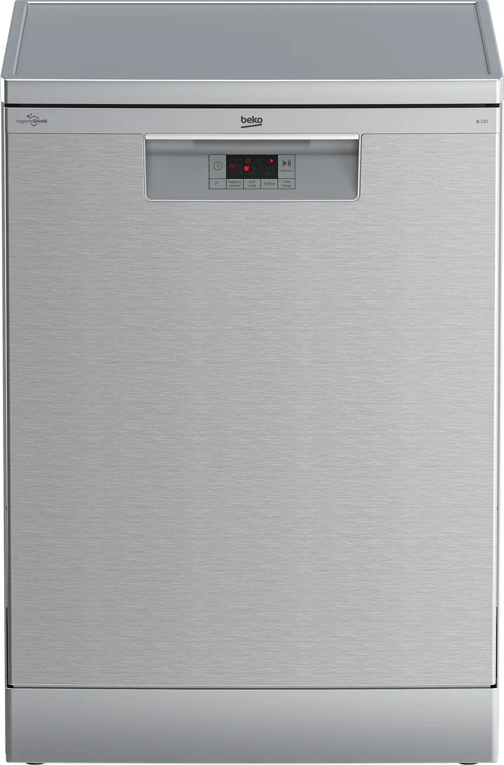 Beko BDFN15430X Freestanding Hygiene Intense Dishwasher - 14 Place Settings