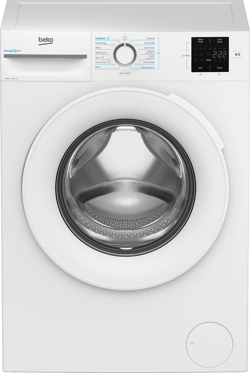Beko BM3WT3841W 8kg 1400rpm Washing Machine with EnergySpin*contact store for price*