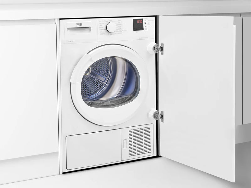 Beko DTIKP71131W Integrated 7kg Heat Pump Dryer