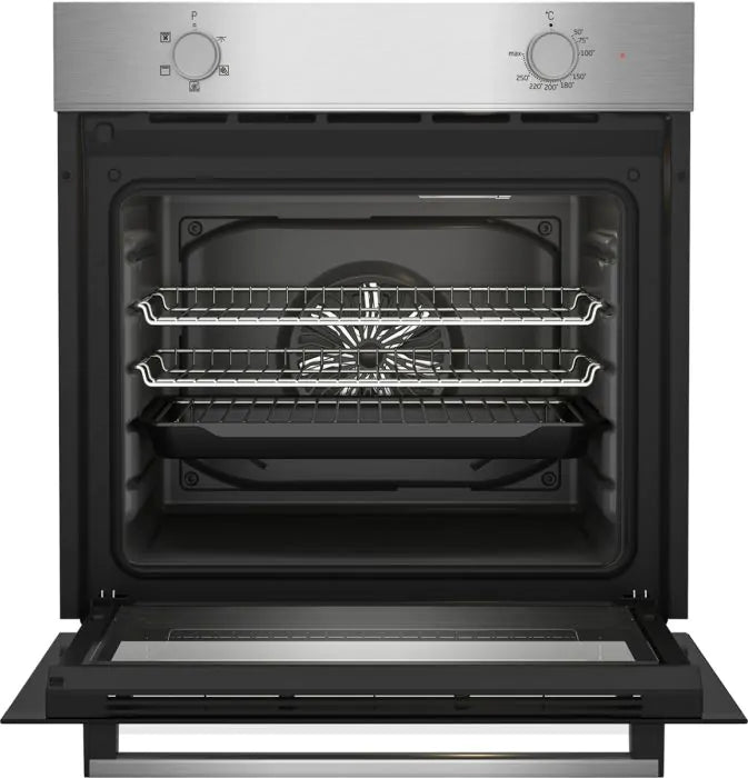 Beko BBSF210SX Fan Oven & Ceramic Hob Pack