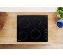 Indesit RI860C 58cm Electric Ceramic Hob with Knobs - Black*contact store for price*