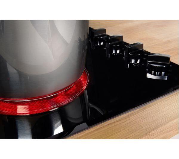 Indesit RI860C 58cm Electric Ceramic Hob with Knobs - Black*contact store for price*