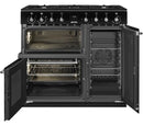 Smeg CX93GMBL 90cm Concert Dual Fuel Range Cooker - Black*contact store for price*
