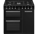 Smeg CX93GMBL 90cm Concert Dual Fuel Range Cooker - Black*contact store for price*