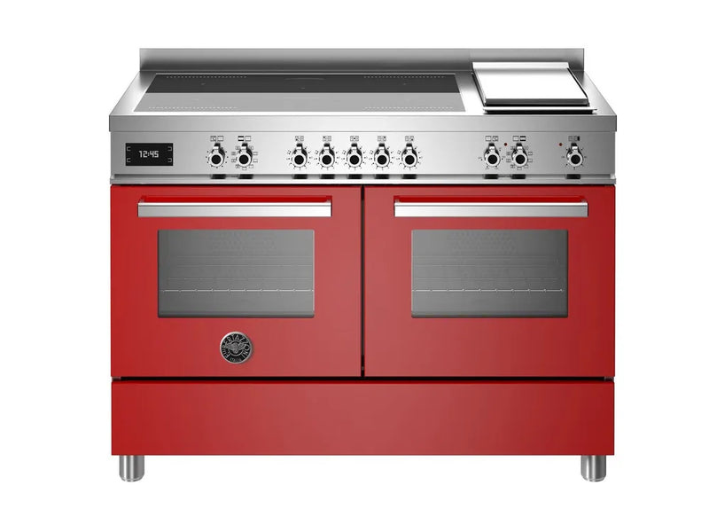 Bertazzoni PRO125I2EROT 120cm Professional Induction Range Cooker - Rosso*contact store for price*