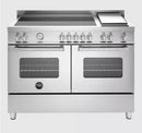 Bertazzoni MAS125I2EXT Master Deluxe 120cm Induction Range Cooker - Stainless steel*contact store for price*