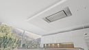 Esto Monza Remote Control Standard Height Ceiling Hood - Stainless Steel